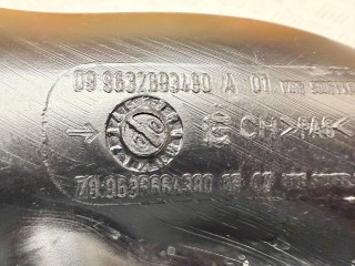 патрубок чистого воздуха (к турбине), ориг. номер 9636664380, 9632893480, Peugeot Partner  [рестайлинг] 2002-2012