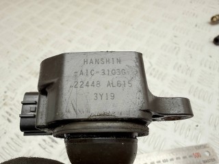 катушка зажигания, ориг. номер 22448AL615, 22448AL600, 22448AL610, 22448AL61C, 880396, AIC3103G, 22433AL615, 22433AL61C, 5C1430, 0040102132, GN1024611B1, 5DA749475971, AIC3103E, AIC3103N, HEXEXA3103N, IGC0007, CCZ1232TN, DMB1129, CN32, 48350, CZ1232A, GN10246, Nissan Skyline V35 2001-2007
