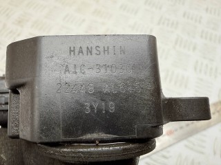 катушка зажигания, ориг. номер 22448AL615, 22448AL600, 22448AL610, 22448AL61C, 880396, AIC3103G, 22433AL615, 22433AL61C, 5C1430, 0040102132, GN1024611B1, 5DA749475971, AIC3103E, AIC3103N, HEXEXA3103N, IGC0007, CCZ1232TN, DMB1129, CN32, 48350, CZ1232A, GN10246, Nissan Elgrand E50 1997-2002