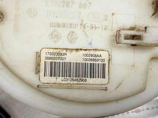 датчик уровня топлива, ориг. номер 172020033R, 0580207007, 1002908AA, Renault Megane 3 [рестайлинг] 2012-2014