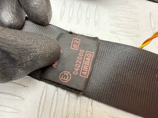 ремень безопасности передний левый, ориг. номер 96439575XX, E20402066, Peugeot 407  [рестайлинг] 2008-2010