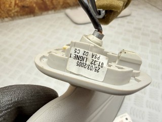 солнцезащитный козырек, Citroen C5 1 поколение [рестайлинг] 2004-2008