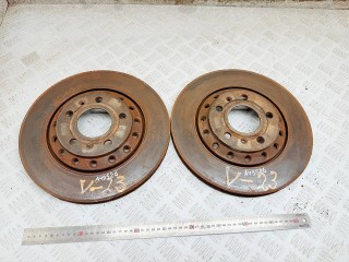 диск тормозной задний, ориг. номер 4E0615601K, 4E0615601A, 3D0615601D, Volkswagen Phaeton 1 поколение 2002-2007