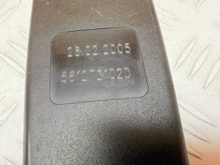 замок ремня безопасности, ориг. номер 7065847, 561272102D, G224801A, BMW 5 E60/E61 [рестайлинг] 2007-2010