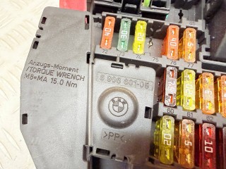 блок предохранителей, ориг. номер 6906588, 6906599, 6906601, BMW 5 E60/E61 [рестайлинг] 2007-2010