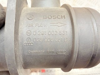 расходомер воздуха, ориг. номер 0281002531, 038906461B, 038906461BX, 0986284009, 210N10059Z, 86098, 8ET00914936, 950131, AMM19756, EFB9108RL, FB9108A, FB9108W, MAB022, MF108, Volkswagen Caravelle T5 2003-2009