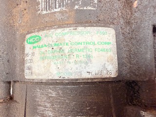 компрессор кондиционера, ориг. номер HS18, 97610H1021, F500ACWCA06, ACWCA05, ACWCA06, F500ACWCA05, F500ACWCA07, F500ACWCA08, F500ACWCA09, Hyundai Terracan  [рестайлинг] 2004-2007