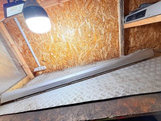 накладка на порог правая Opel Vectra C 2002-2005, 24465366