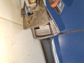 Ручка двери нaружная правая, ориг. номер A22176006709999, Mercedes S-klasse W221 2005-2009