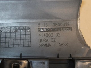 Накладка рамки двери задняя левая, ориг. номер 51359800619, Mini Countryman R60 2010-2016