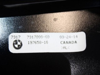 Накладка рамки двери задняя правая, ориг. номер 51357317800, BMW X6 F16 2014-2020