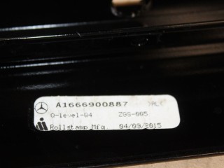 Накладка рамки двери задняя правая, ориг. номер A1666900887, Mercedes GL-klasse X166 GL GLS 2012-2016