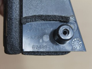 Накладка двери задней левой, ориг. номер 674880F011, Toyota CorollaVerso R10