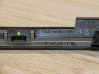 Молдинг стекла задней правой двери, ориг. номер 9811240480, Peugeot 3008 P84