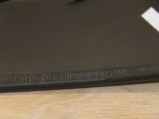Накладка рамки двери задняя левая, ориг. номер 3C9839903B03C, Volkswagen Passat B6 2005-2010