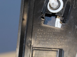 Накладка спойлера правая, ориг. номер 51627304606, BMW X5 F15 2013-2018