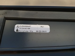Накладка рамки двери задняя правая, ориг. номер A1666900487, Mercedes GL-klasse X166 GL GLS 2012-2016