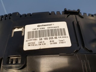 Панель приборная, ориг. номер 9815500580, Citroen C4 2004-2014