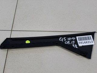 Накладка рамки двери задняя правая, ориг. номер 80A839904B5FQ, Audi Q5 FY 2017-2020