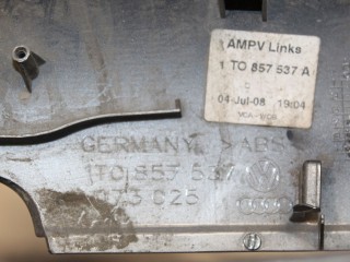 Крышка на зеркало левое, ориг. номер 1T0857537AGRU, Volkswagen Touran 2006-2010