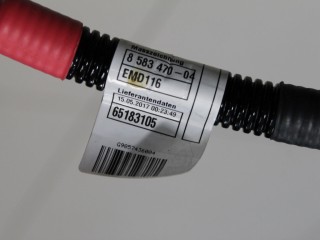 Провод генератора, ориг. номер 12428574360, BMW 5 G30 F90 2016-2020