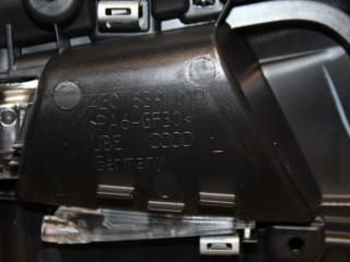 Ручка двери внутренняя задняя левая, ориг. номер 4G08390194PK, Audi A6 S6 C7