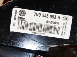 Фонарь в крышку левый, ориг. номер 7N0945093H, Volkswagen Sharan 2003-2010