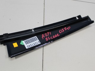 Накладка рамки двери задняя левая, ориг. номер A2216901987, Mercedes S-klasse W221 2005-2009