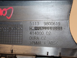 Накладка рамки двери задняя левая, ориг. номер 51359800619, Mini Countryman R60 2010-2016