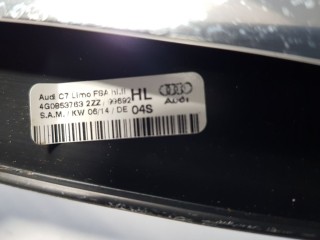 Молдинг стекла задней левой двери, ориг. номер 4G08537632ZZ, Audi A6 S6 C7