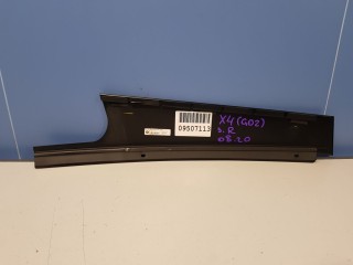 Накладка рамки двери задняя правая, ориг. номер 51357416530, BMW X4 G02 2018-2021