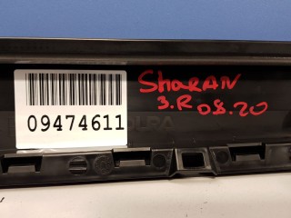 Накладка рамки двери задняя правая, ориг. номер 7N0839902D041, Volkswagen Sharan 2003-2010