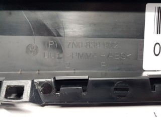 Накладка рамки двери задняя правая, ориг. номер 7N0839902D041, Volkswagen Sharan 2003-2010