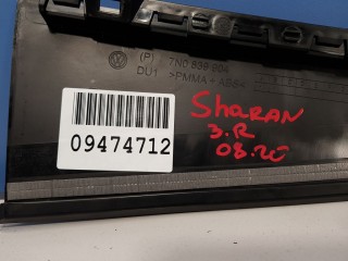 Накладка рамки двери задняя правая, ориг. номер 7N0839904C041, Volkswagen Sharan 2003-2010