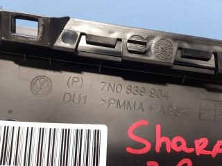 Накладка рамки двери задняя правая, ориг. номер 7N0839904C041, Volkswagen Sharan 2003-2010