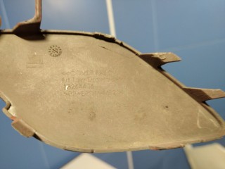 Заглушка переднего бампера буксировочного крюка, ориг. номер 13264405, Opel Astra J 2012-2018