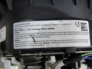 Airbag в руль, ориг. номер 32306791330, BMW 3 F30 2011-2016