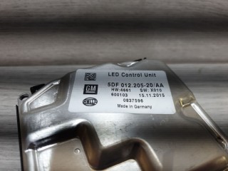 Блок управления светодиодной фары, ориг. номер 5DF01220520AA, Cadillac XT5 2016-2019