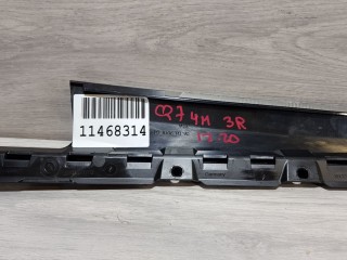 Накладка рамки двери задняя правая, ориг. номер 4M0839902, Audi Q7 4M 2015-2019