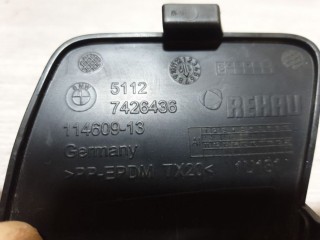 Заглушка заднего бампера буксировочного крюка, ориг. номер 51127426436, BMW X2 F39 2017-2023
