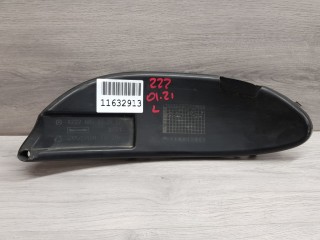 Накладка решетки ПТФ левая, ориг. номер A2228850724, Mercedes S-klasse W222 2013-2017