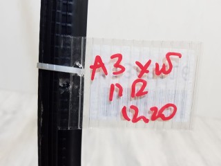 Накладка стекла передней правой двери, ориг. номер 8V4837480, Audi A3 8V 2012-2016