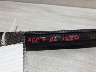 Накладка стекла передней левой двери, ориг. номер 4G0837479A, Audi A6 S6 C7