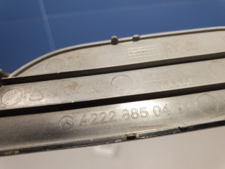 Заглушка заднего бампера буксировочного крюка, ориг. номер A2228850424, Mercedes S-klasse W222 2013-2017