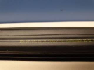 Накладка стекла передней левой двери, ориг. номер 51337336011, BMW 7 G11 G12 2015-2019