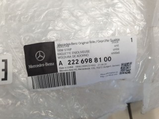 Молдинг рамки передней левой двери, ориг. номер A2226988100, Mercedes S-klasse W222 2013-2017