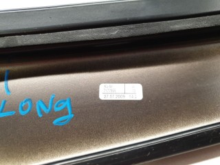 Накладка рамки двери задняя левая, ориг. номер 51357177955, BMW 7 F01 F02 2008-2012