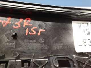 Накладка рамки двери задняя правая, ориг. номер 5G6839902A041, Volkswagen Golf 7 2012-2017