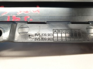 Накладка рамки двери задняя левая, ориг. номер 8V5839903B5FQ, Audi A3 8V 2012-2016