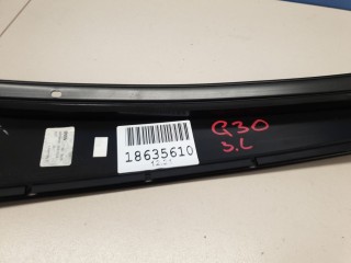 Накладка рамки двери задняя левая, ориг. номер 51357390139, BMW 5 G30 F90 2016-2020